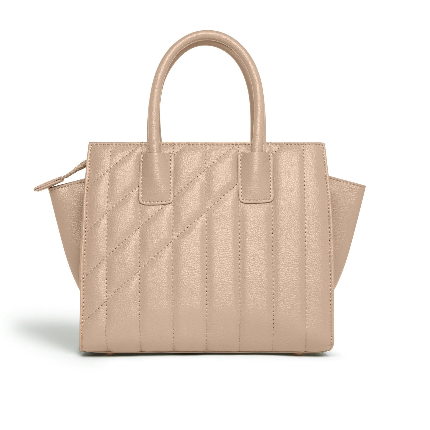 Mini Demi Tote Bag in Beige - Step All Wise