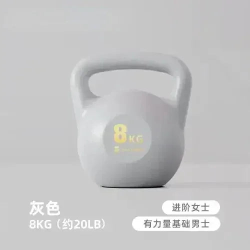 Adjustable Dumbbell Home Fitness Gym Exercise Equipment 2/4/6/8kg Water Kettlebell Squat Trainer Tool for Training Buttock