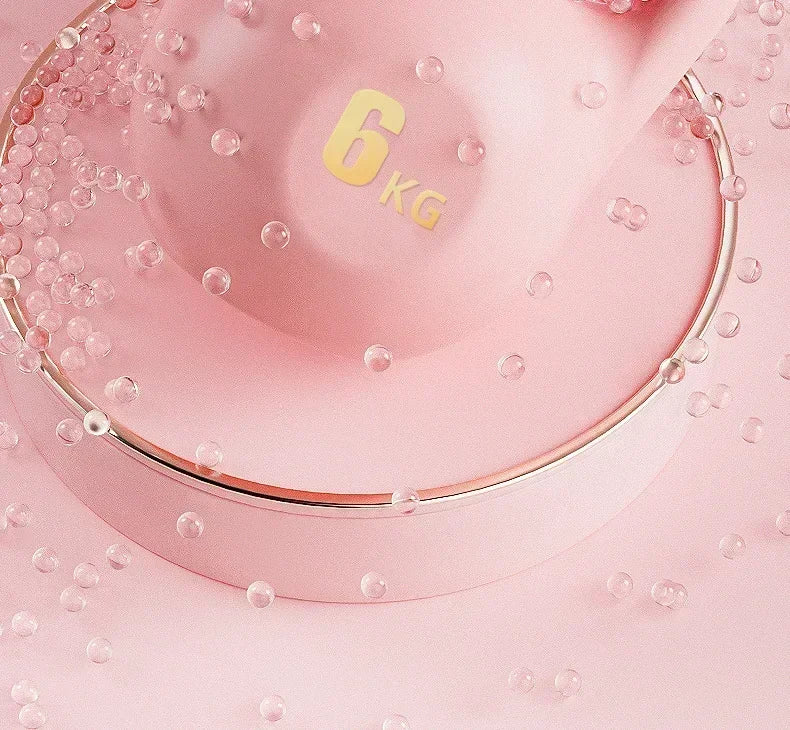 Adjustable Dumbbell Home Fitness Gym Exercise Equipment 2/4/6/8kg Water Kettlebell Squat Trainer Tool for Training Buttock