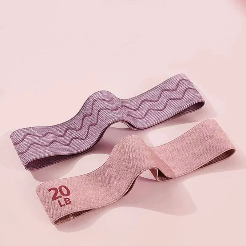 2025 Fabric Elastic Bands Fitness Resistance Bands Yoga Pilates Hip Circle Expander Bands Gym Training Home Workout Equipment