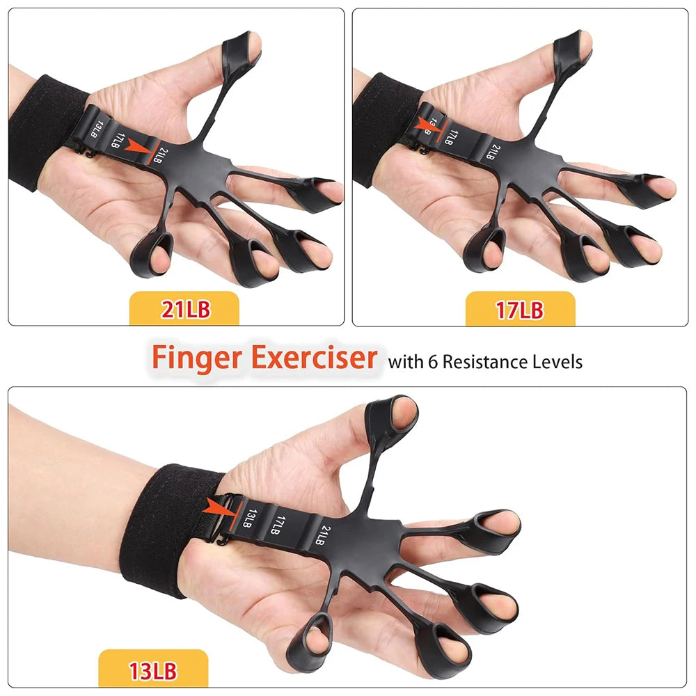 5-60Kg Adjustable Heavy Hand Gripper Fitness Hand Exerciser Grip Wrist Training Finger Gripper Hand Strengthener for Patient