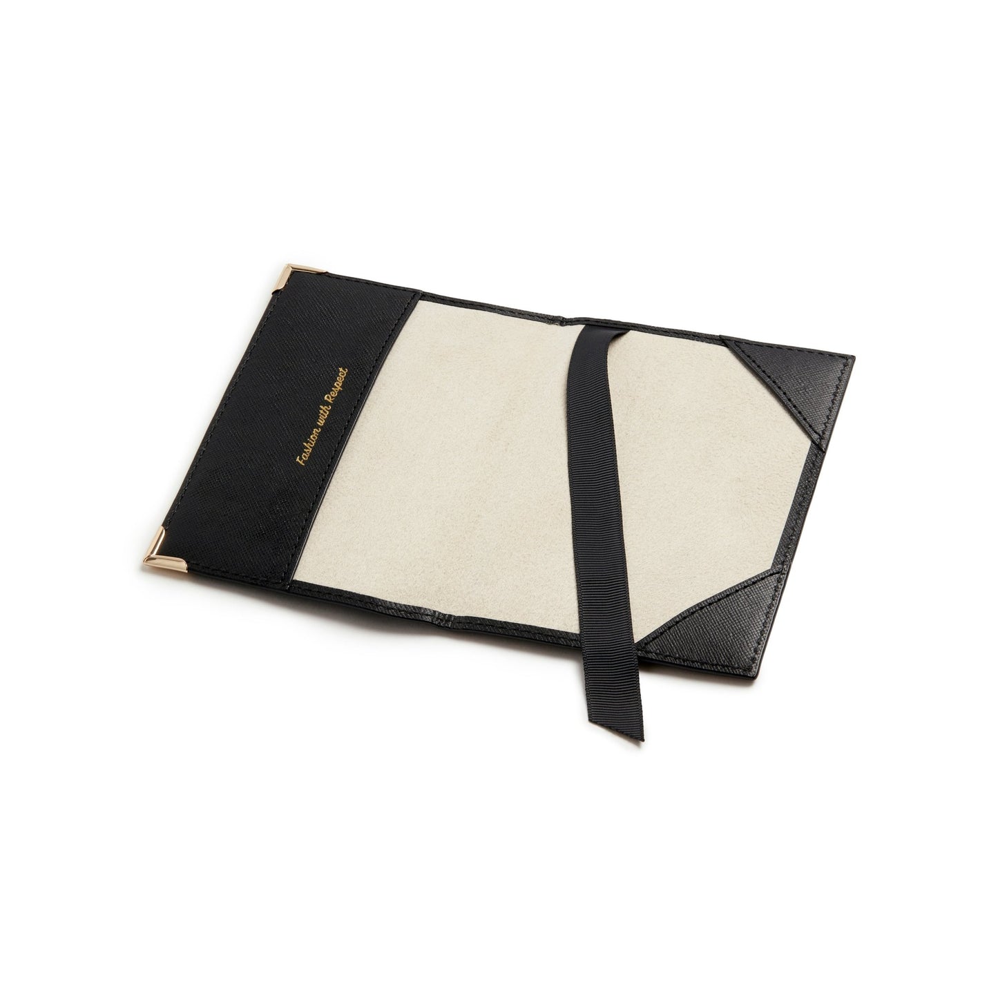 Ash Black Passport holder & Key chain Gift Box - Step All Wise