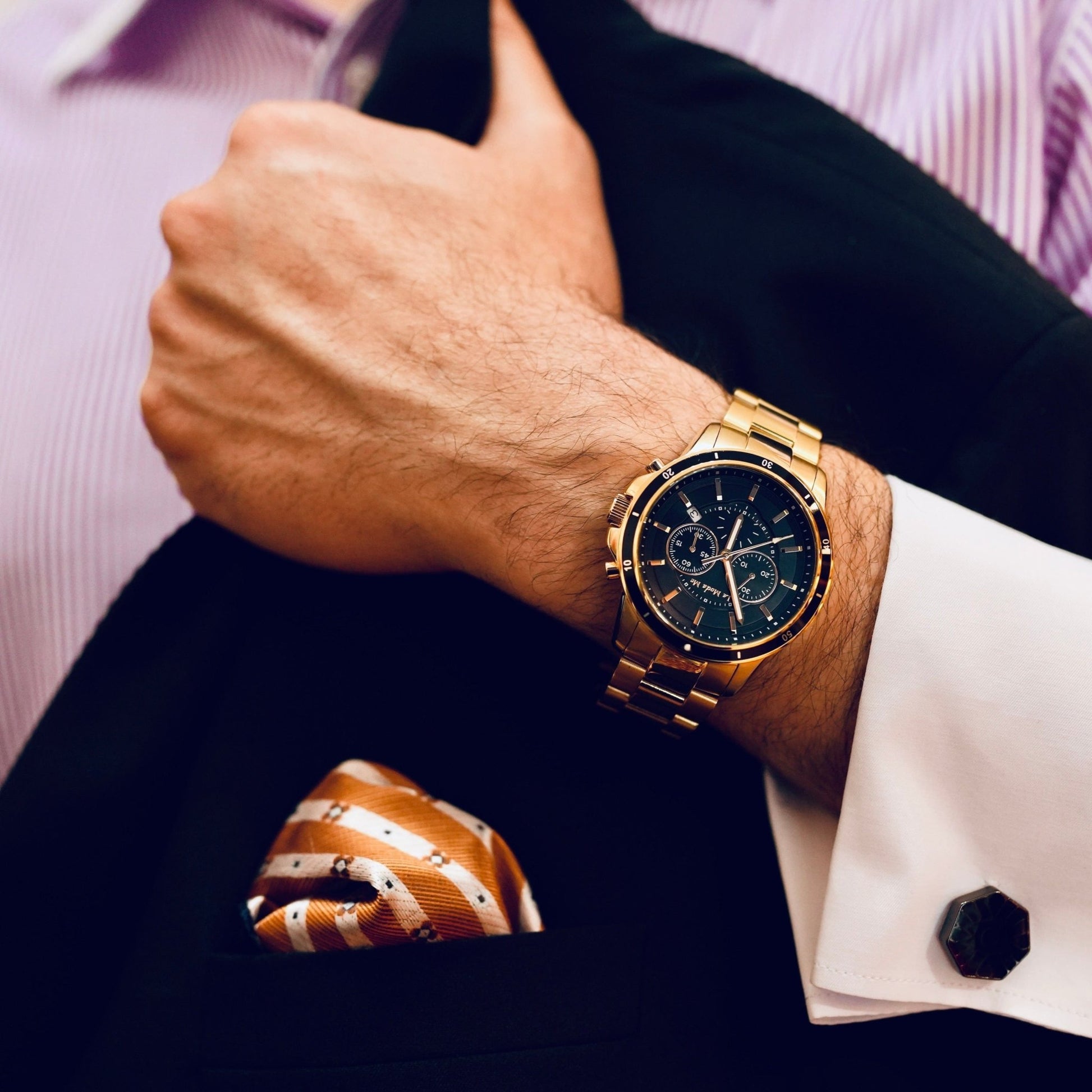 B - Business Black Suit - Step All Wise