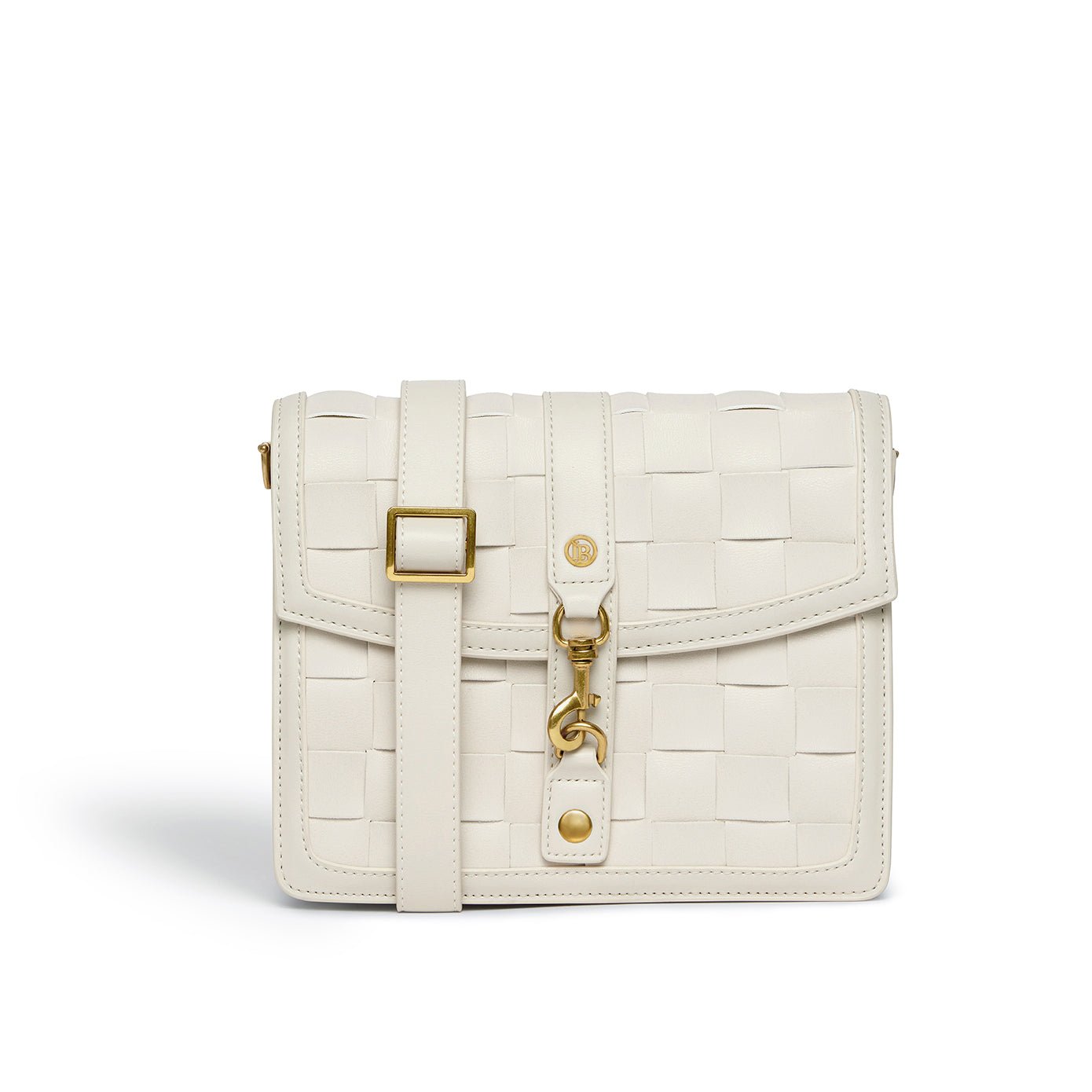 Daisy White Vegan Shoulder & Crossbody Bag - Step All Wise