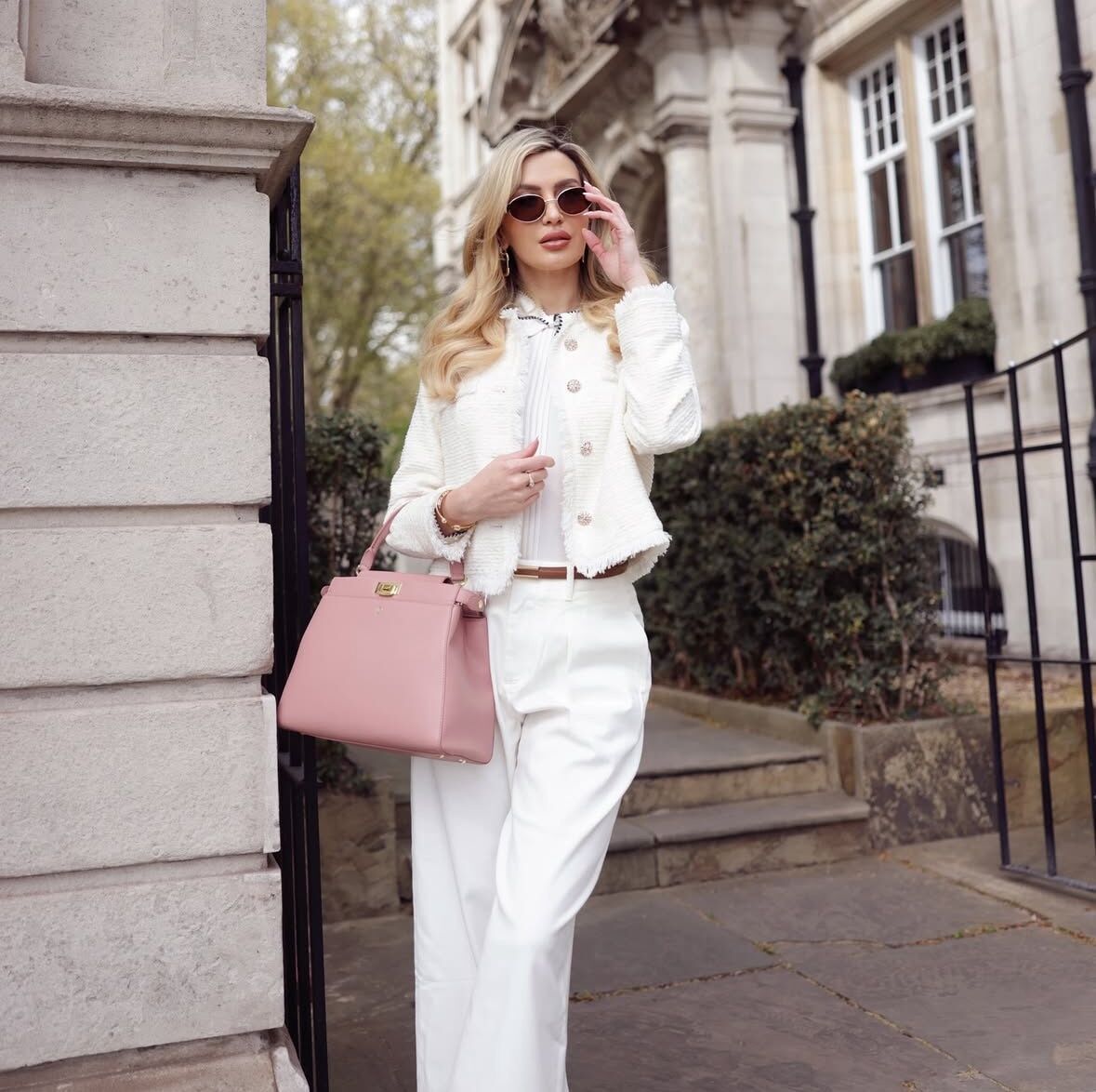 Elm Shoulder Bag in Nude - Step All Wise