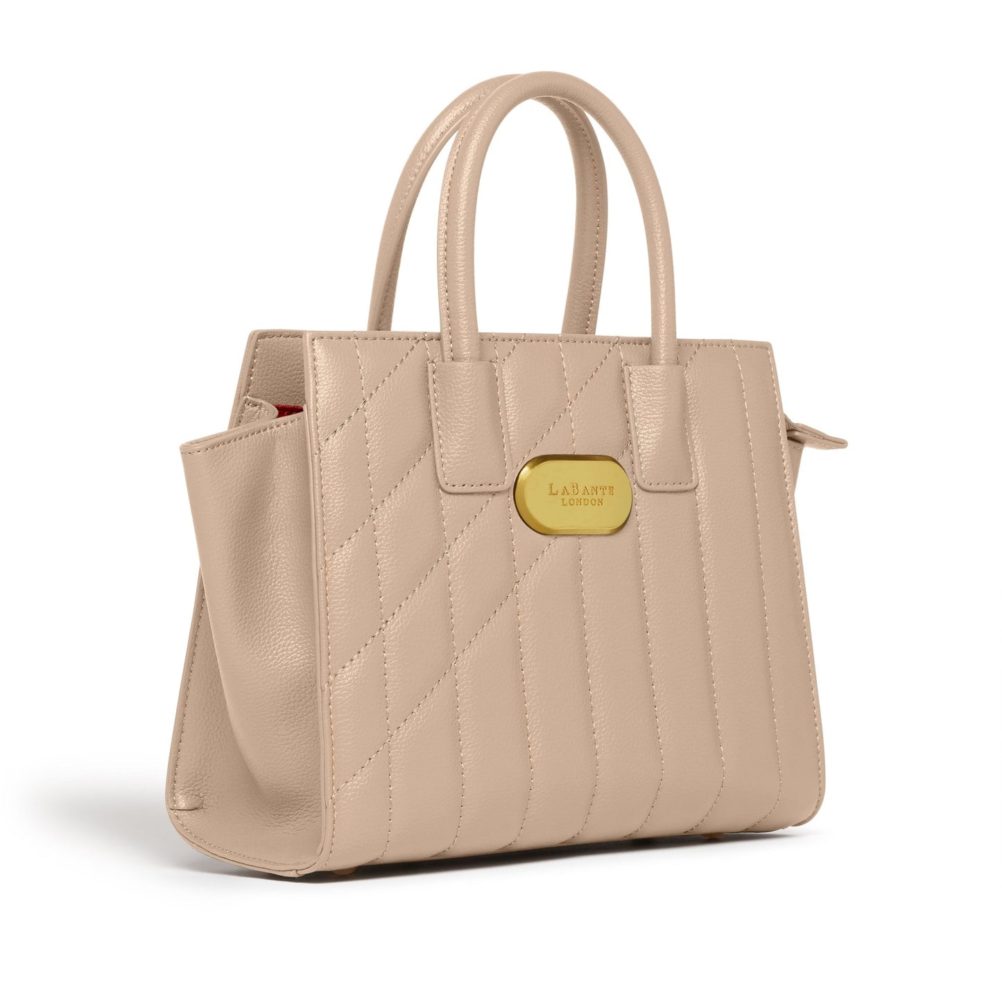 Mini Demi Tote Bag in Beige - Step All Wise