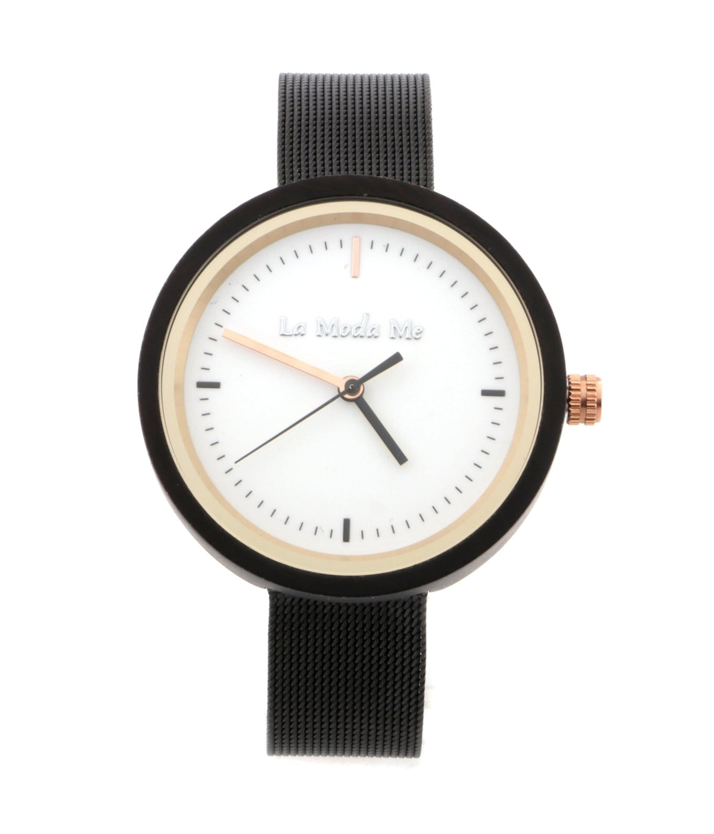 Watch Lumin ron, black, elegant, minimalistic - Step All Wise